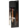 1_ET2 Smokestack 20" High Black Large LED Outdoor Wall Sconce