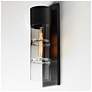 5_ET2 Smokestack 20" High Black Large LED Outdoor Wall Sconce more views
