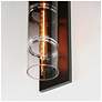 6_ET2 Smokestack 20" High Black Large LED Outdoor Wall Sconce more views