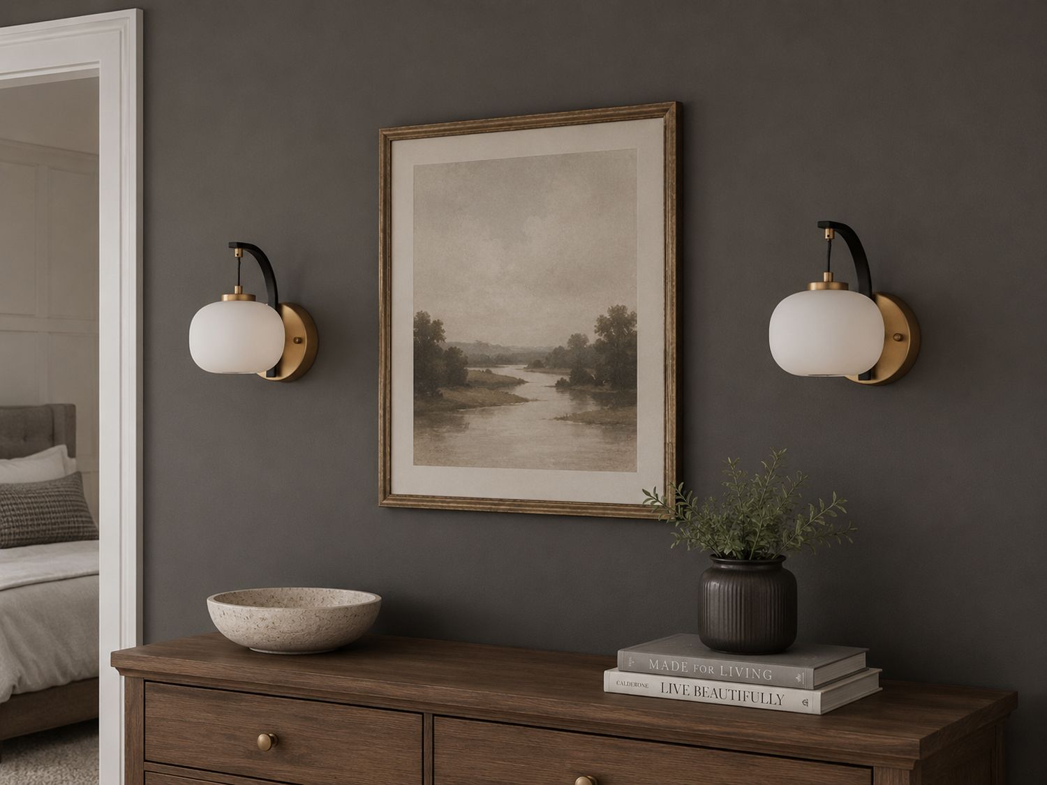 Image 7 ET2 Soji 10" Wide Satin White Glass LED Wall Sconce more views