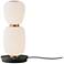 ET2 Soji 13" Black/Gold Double Stack Portable Lamp