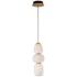 ET2 Soji 6" Wide Satin White Glass LED Mini Pendant Light
