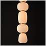 5_ET2 Soji 6" Wide Black/Gold Single LED Pendant more views