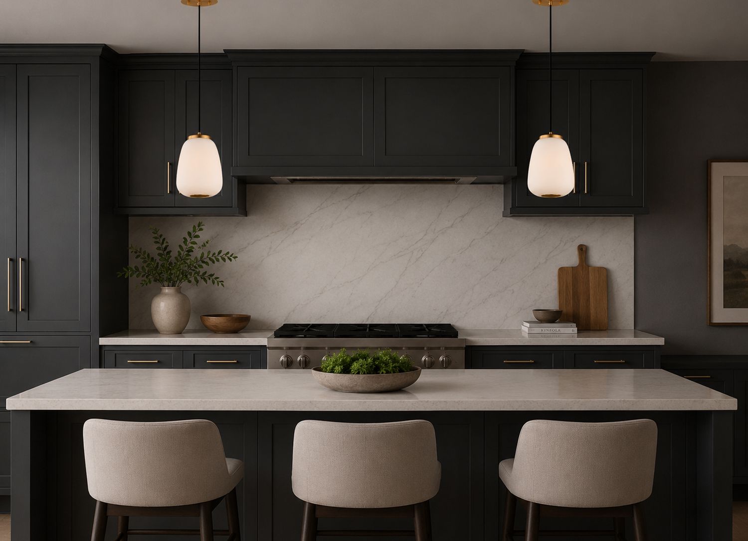 Image 7 ET2 Soji 8 3/4" High Satin White Glass LED Mini Pendant more views