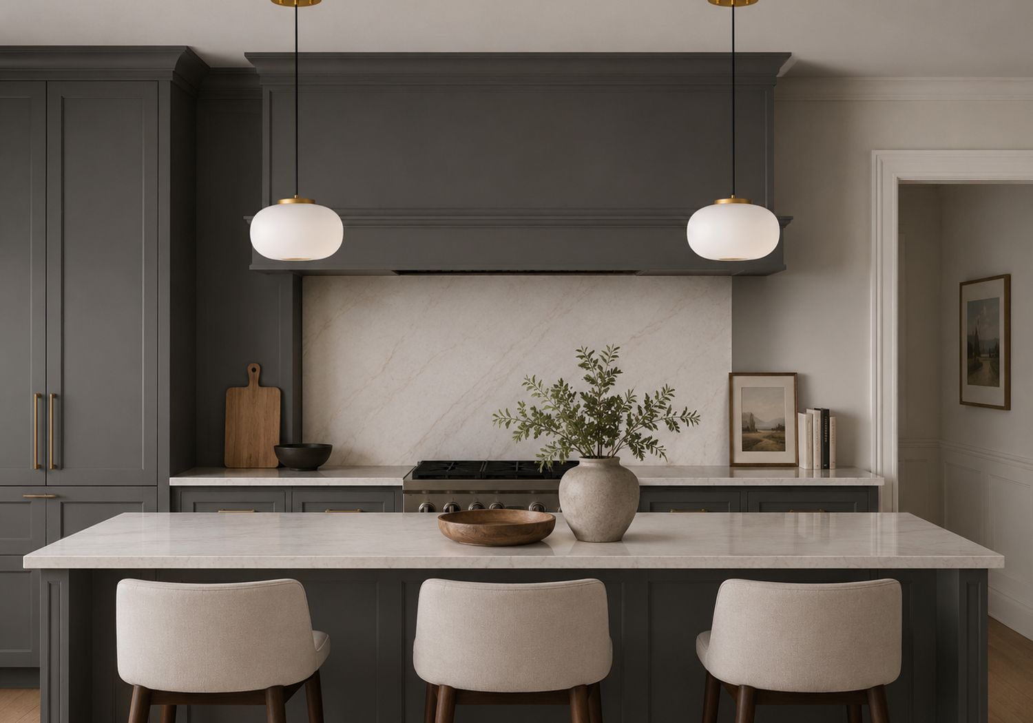 ET2 Soji 9" Wide Satin White Glass Modern LED Mini Pendant Light