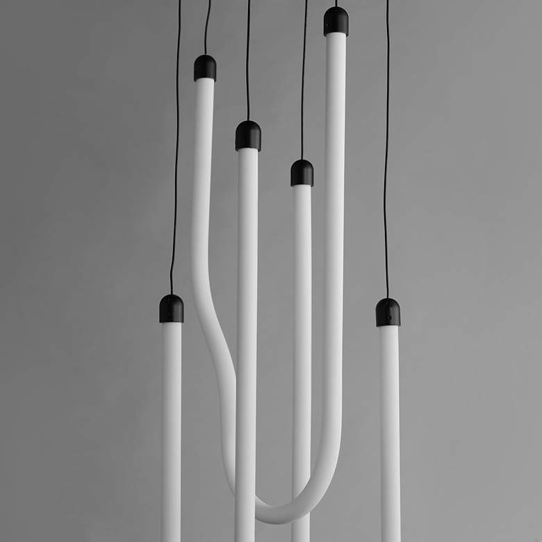 Image 4 ET2 Soleil 13" Black 3-Light LED Pendant more views