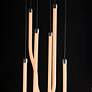 4_ET2 Soleil 13" Polished Chrome 3-Light LED Pendant more views