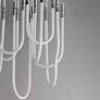 4_ET2 Soleil 42" Polished Chrome 14-Light LED SQ Flush Mount more views