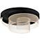 ET2 Sonata 20" Wide Black LED Flush Mount
