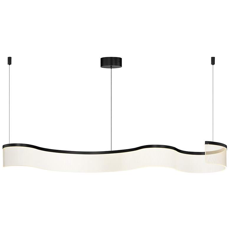 Image 1 ET2 Sonata 59" Black LED Pendant
