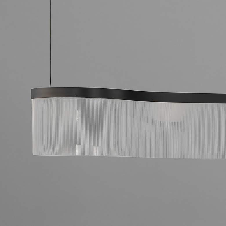 Image 3 ET2 Sonata 59" Black LED Pendant more views