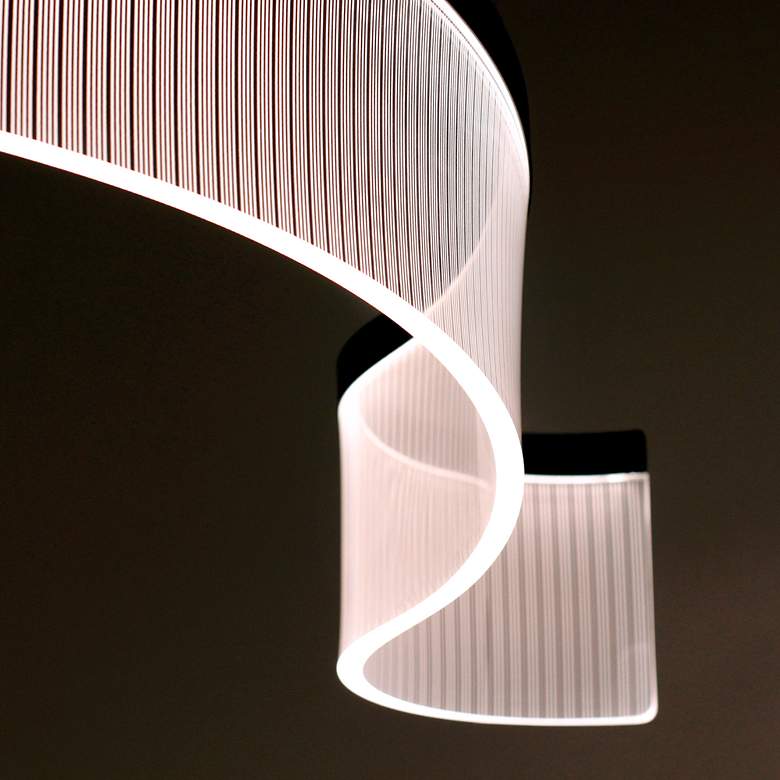 Image 5 ET2 Sonata 59" Black LED Pendant more views