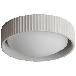 ET2 Souffle 10 1/2" Wide Chalk White LED Ceiling Light