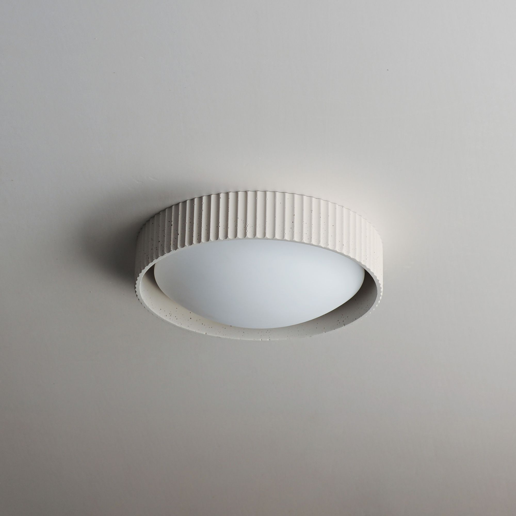 Image 6 ET2 Souffle 10 1/2" Wide Chalk White LED Ceiling Light more views
