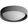 ET2 Souffle 13 3/4" Wide Gray LED Ceiling Light