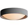 Thumbnail3 of ET2 Souffle 13 3/4" Wide Gray LED Ceiling Light more views