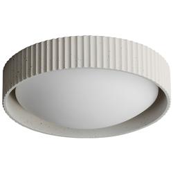 ET2 Souffle 14" White Finish Modern LED Flush Mount Ceiling Light