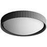 2_ET2 Souffle 18" Wide Gray LED Ceiling Light