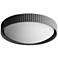 ET2 Souffle 18" Wide Gray LED Ceiling Light