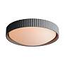 5_ET2 Souffle 18" Wide Gray LED Ceiling Light more views