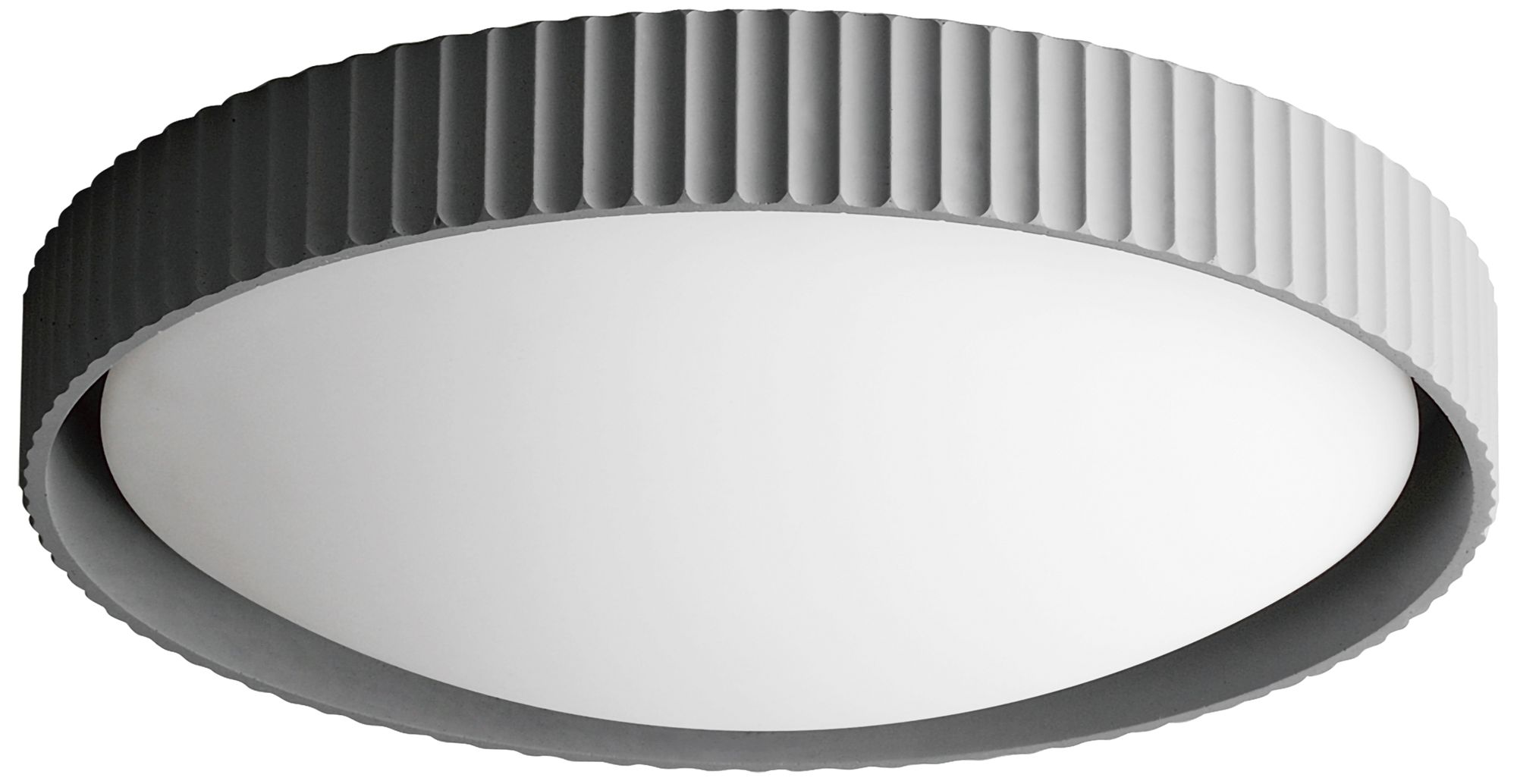ET2 Souffle 22" Gray LED Flush Mount