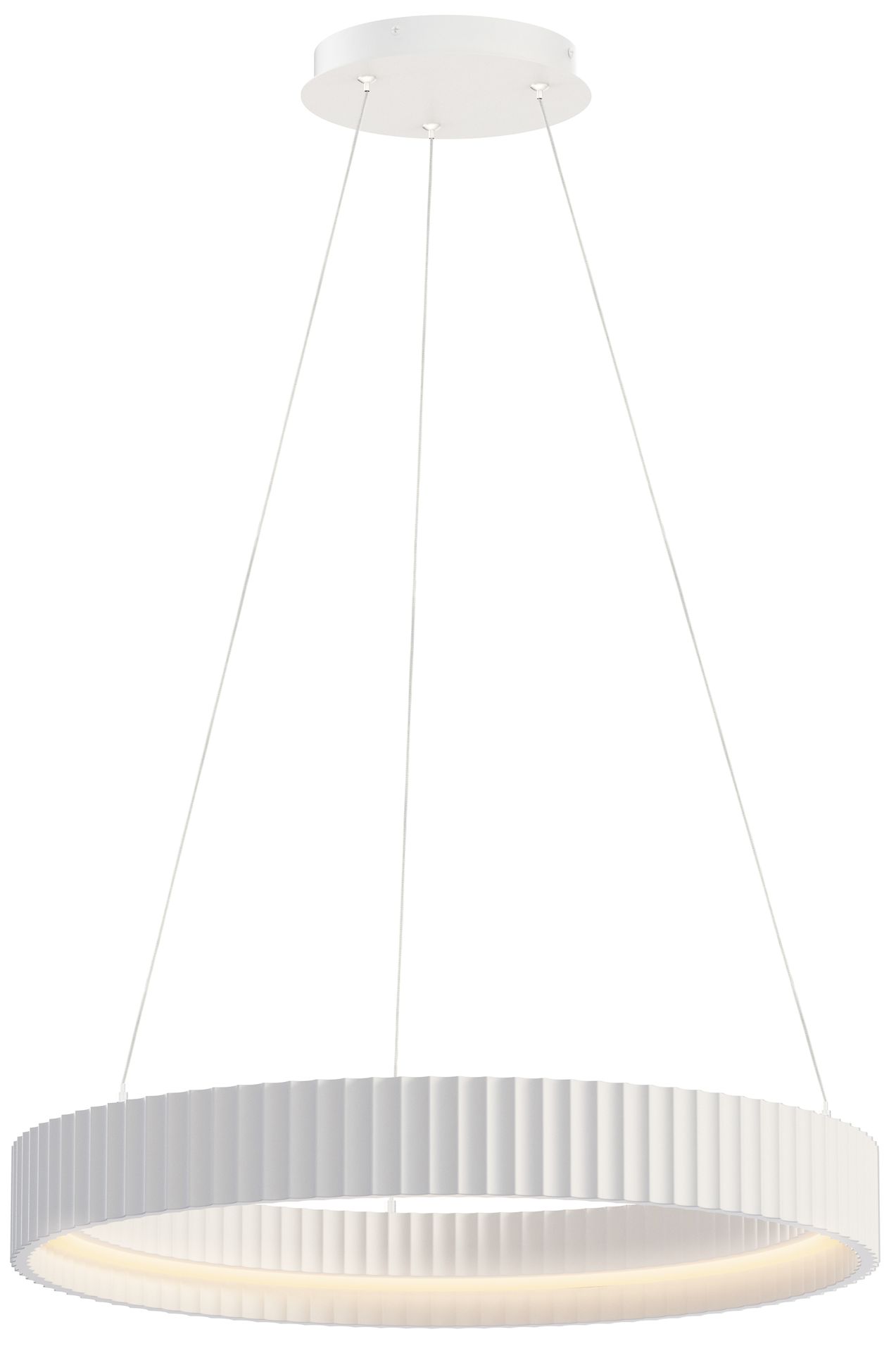 ET2 Souffle 25" Chaulk White LED Ring Pendant