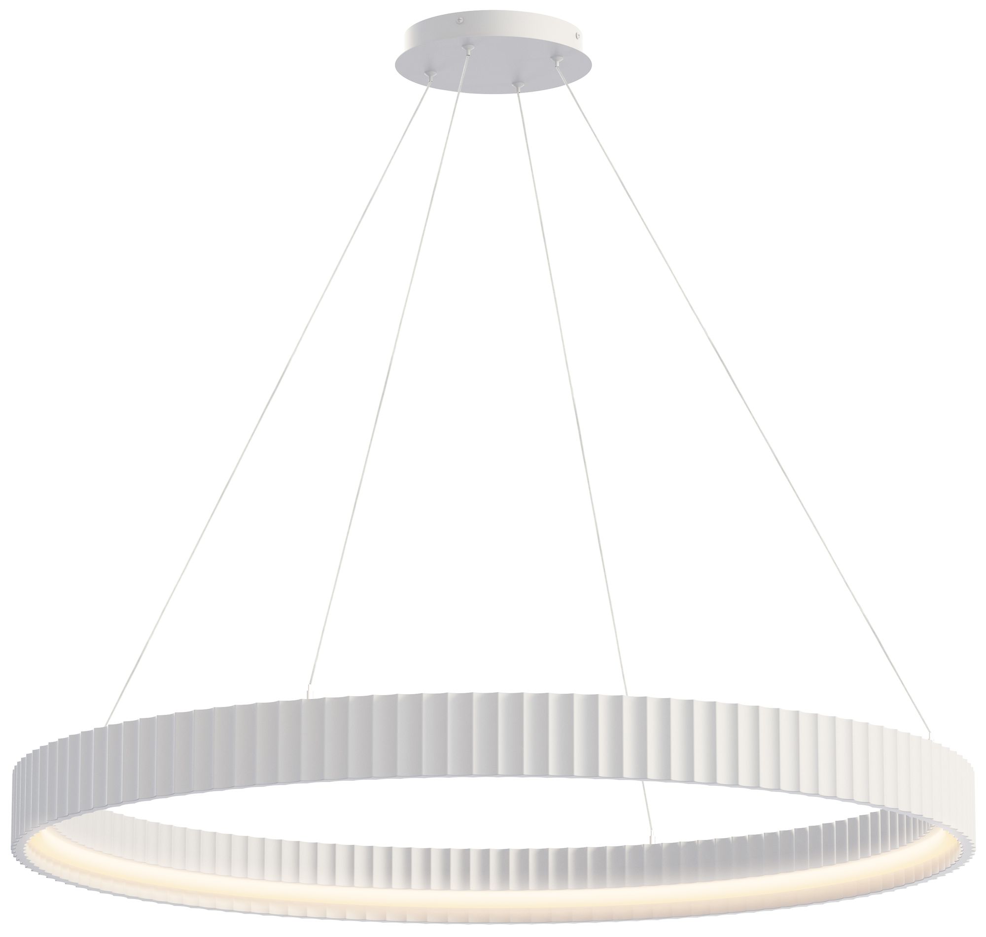 ET2 Souffle 41" Chaulk White LED Ring Pendant