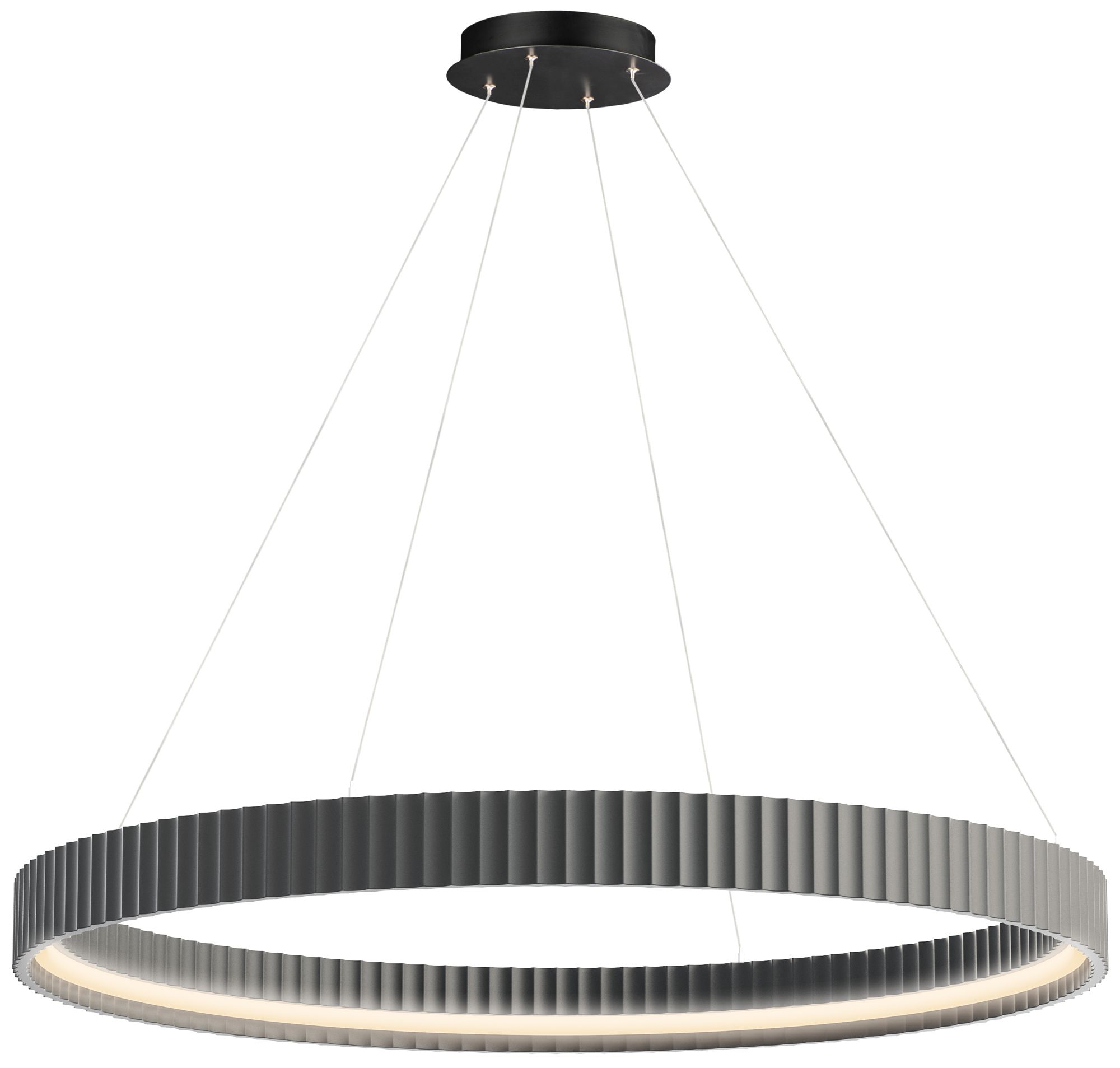 ET2 Souffle 41" Gray LED Ring Pendant