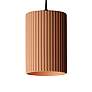 3_ET2 Souffle 5 3/4" Wide Terra Cotta LED Mini Pendant more views