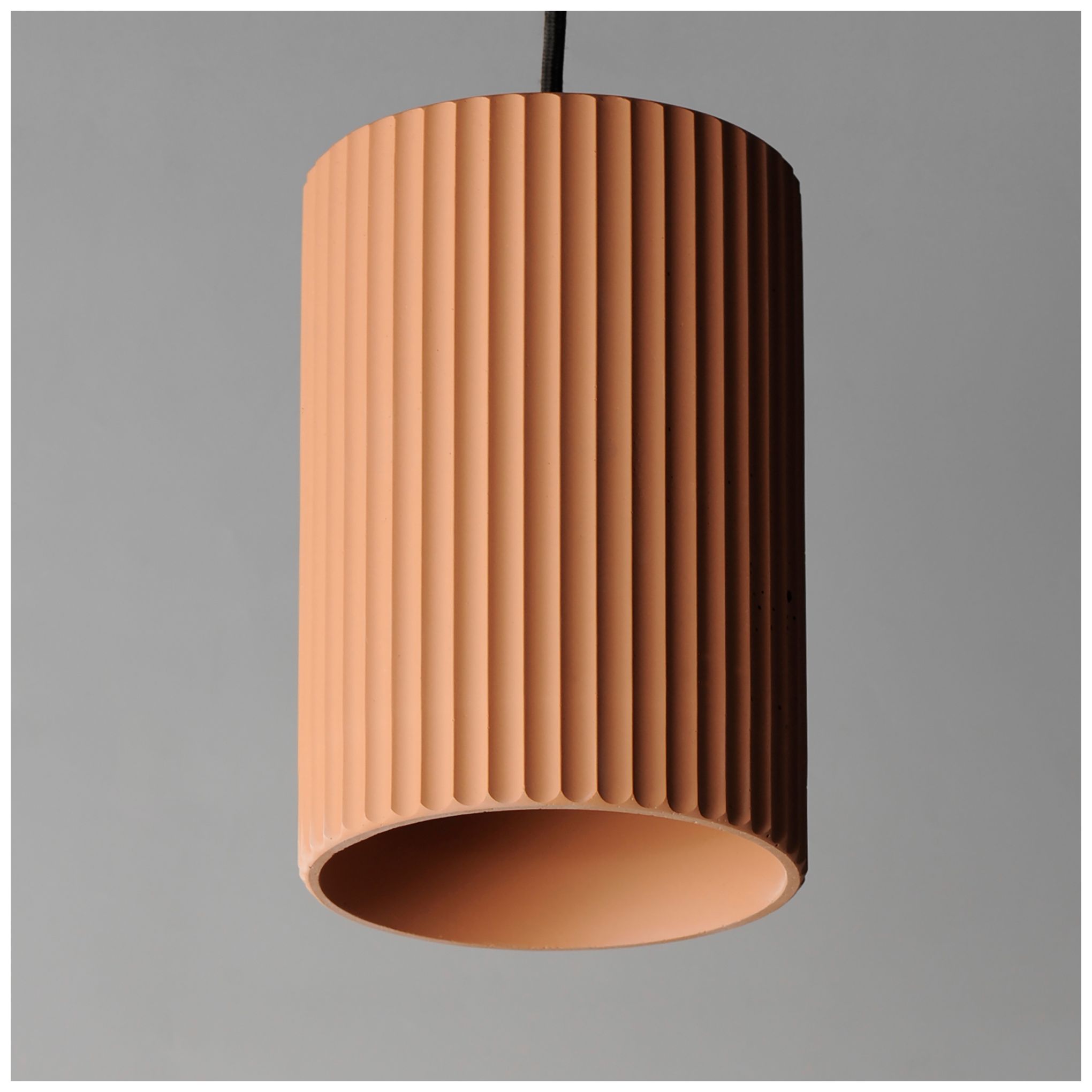 ET2 Souffle 5 3/4" Wide Terra Cotta LED Mini Pendant