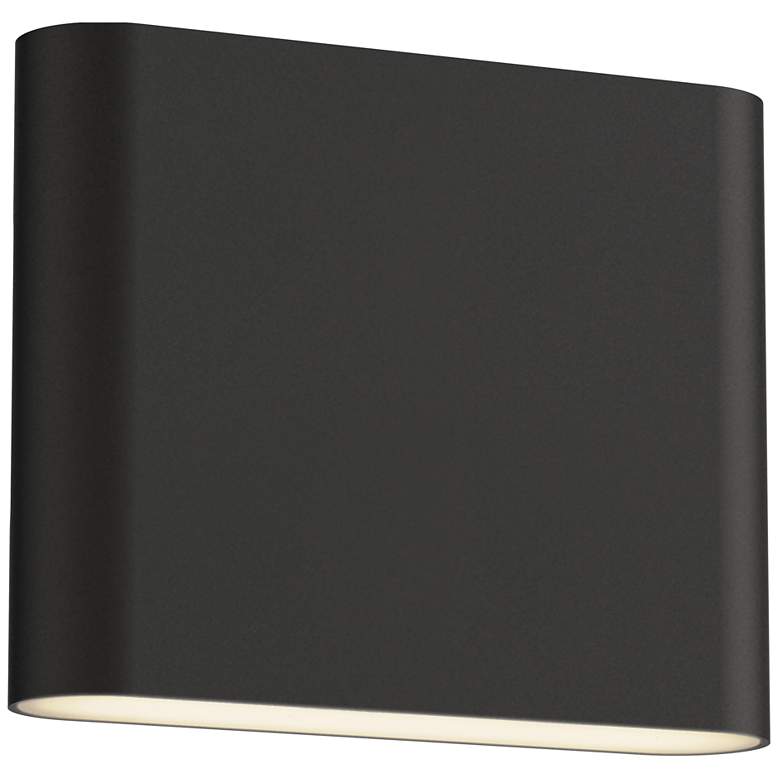 Image 1 ET2 Spartan 6" Black Wall Sconce