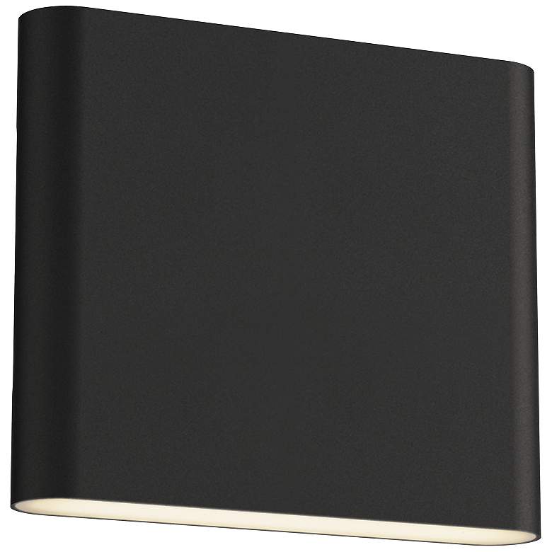 Image 1 ET2 Spartan 9.5" Black Wall Sconce