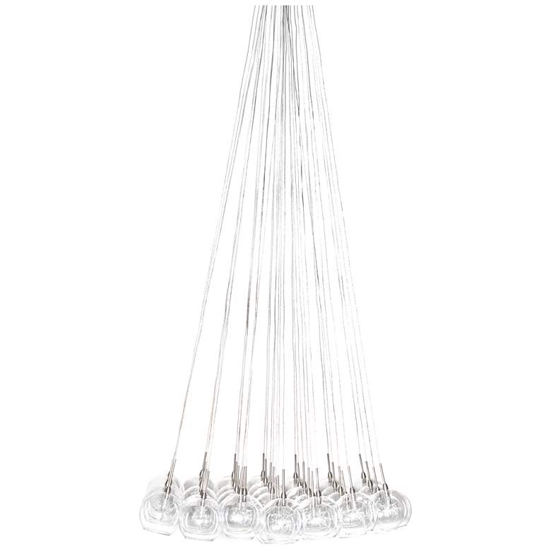 Image 1 ET2 Starburst 33" Wide Modern 37-Light Multi-Light Cluster Pendant