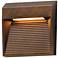 ET2 Steppes 4 3/4" High Antique Bronze Small LED Outdoor Wall Sconce