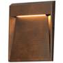 1_ET2 Steppes 9 1/2" High Antique Bronze LED Outdoor Sconce