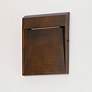 4_ET2 Steppes 9 1/2" High Antique Bronze LED Outdoor Sconce more views