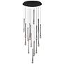 3_ET2 Stillo 25 1/2" Wide Black LED Multi Light Pendant