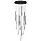 ET2 Stillo 25 1/2" Wide Black LED Multi Light Pendant
