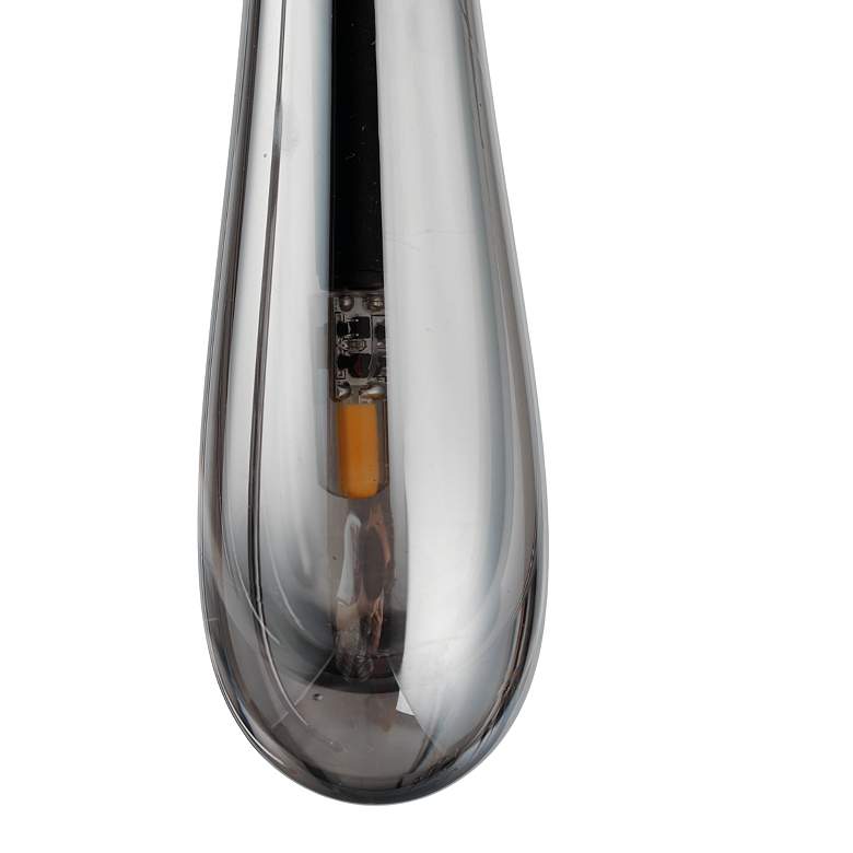 Image 4 ET2 Stillo 25 1/2" Wide Black LED Multi Light Pendant more views