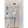 5_ET2 Swank 19" Wide Natural Aged Brass LED Multi Light more views