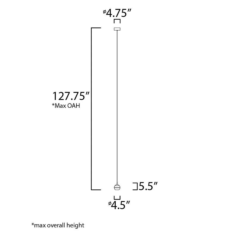 Image 5 ET2 Swank 4 1/2"W Natural Aged Brass LED Mini Pendant Light more views