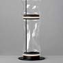 3_ET2 Syndicate 62" High 5-Light Black and Clear Glass LED Floor Lamp more views