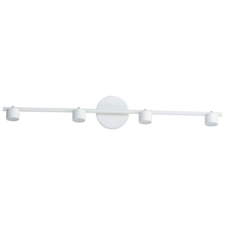 Image 1 ET2 Taylor 4-Light White Aluminum LED Track Fixture