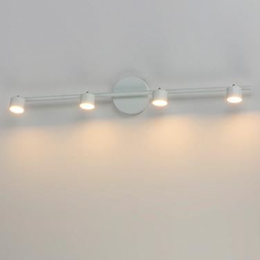 ET2 Taylor 4-Light White Aluminum LED Track Fixture