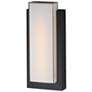 1_ET2 Tower 18" High Black Aluminum LED Outdoor Wall Light