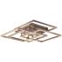 ET2 Traverse 31" Wide Champagne Geometric Modern LED Ceiling Light