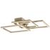 ET2 Traverse 35 1/2" Champagne Modern Geometric LED Ceiling Light