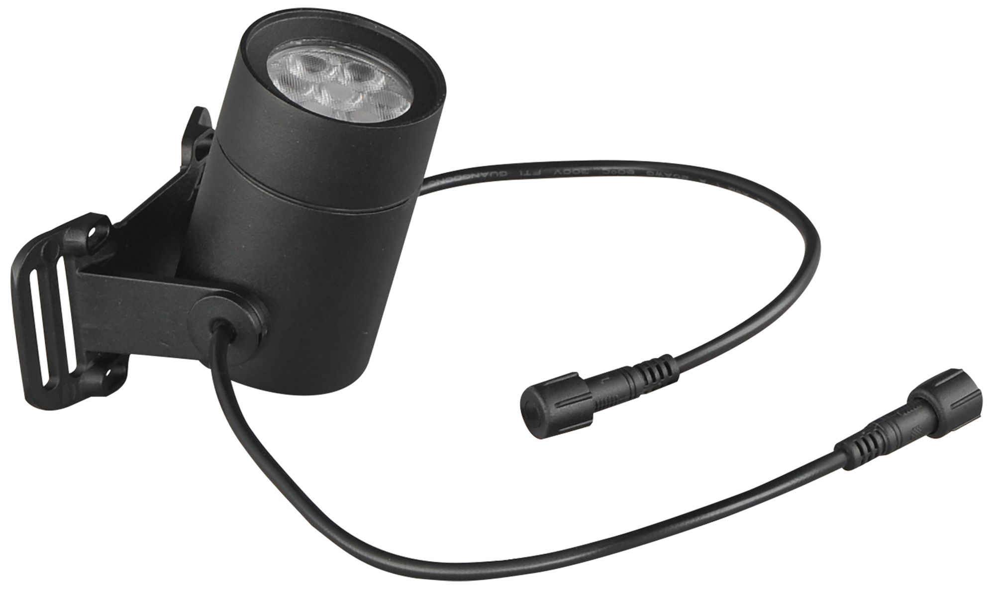 Image 4 ET2 Tree Hugger 3 3/4" High Black Individual Spot Light w Colored Lenses more views