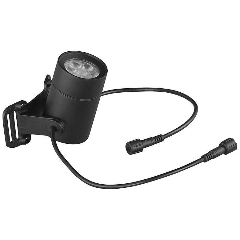 Image 4 ET2 Tree Hugger 3 3/4" High Black Individual Spot Light w Colored Lenses more views