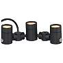 1_ET2 Tree Hugger 3" High Black 3-Light Tree Spot Light
